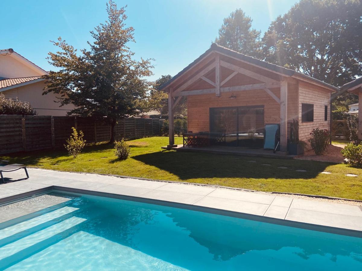 Chalet Montana - Au Cottage Du Medoc - Proche De Bordeaux Saint-Aubin-de-Medoc Екстер'єр фото