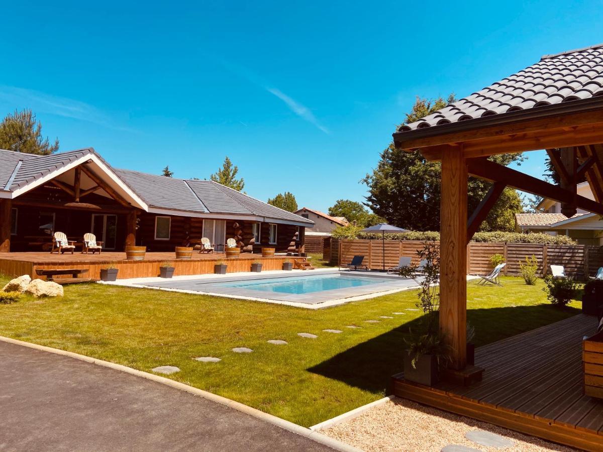 Chalet Montana - Au Cottage Du Medoc - Proche De Bordeaux Saint-Aubin-de-Medoc Екстер'єр фото