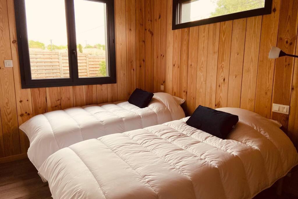 Chalet Montana - Au Cottage Du Medoc - Proche De Bordeaux Saint-Aubin-de-Medoc Екстер'єр фото